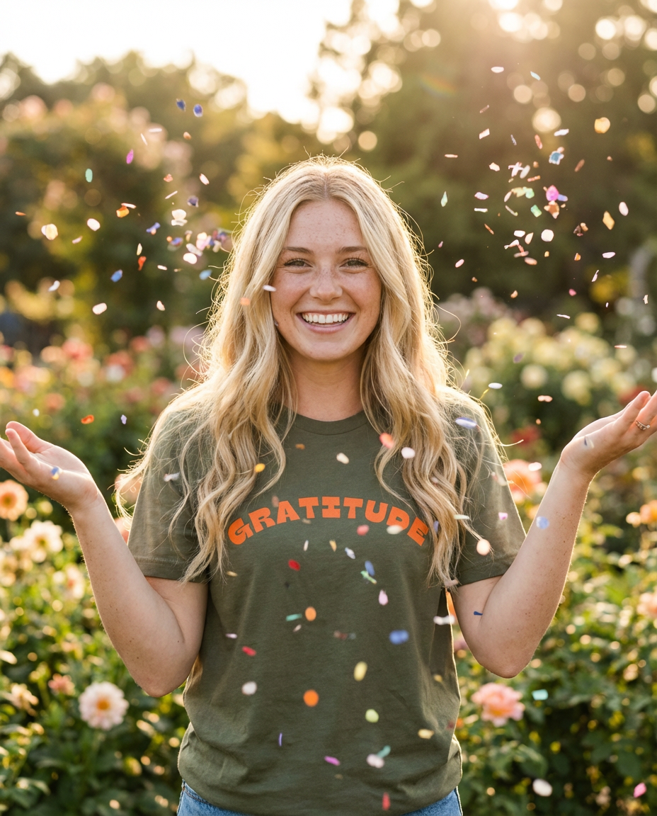 Live with Gratitude Tee